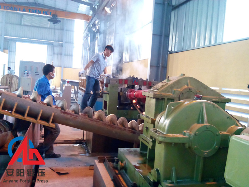 50mm Grinding ball forming machine rolling production line  in Vietnam